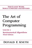 The Art of Computer Programming books in sequence